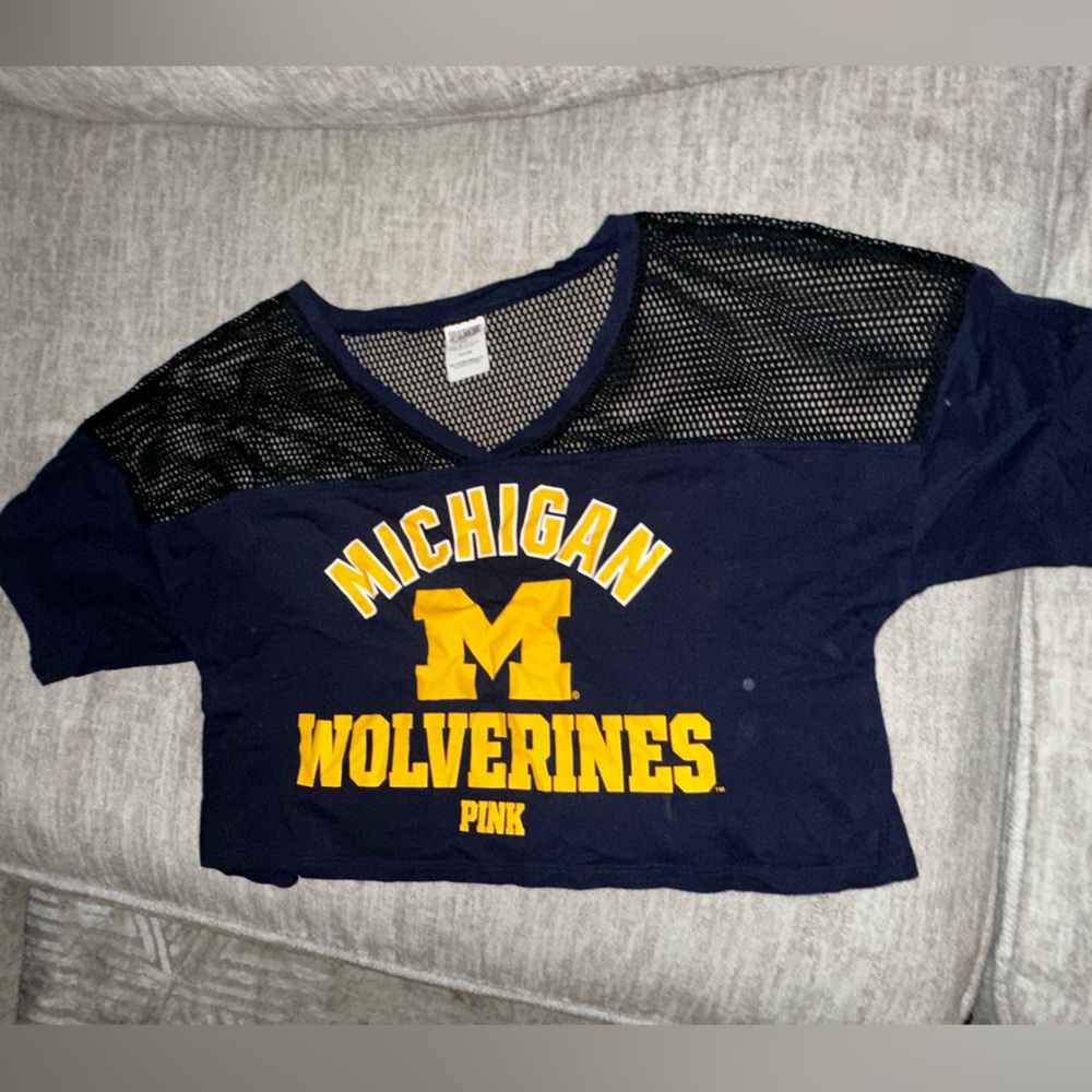 PINK Michigan Tee
